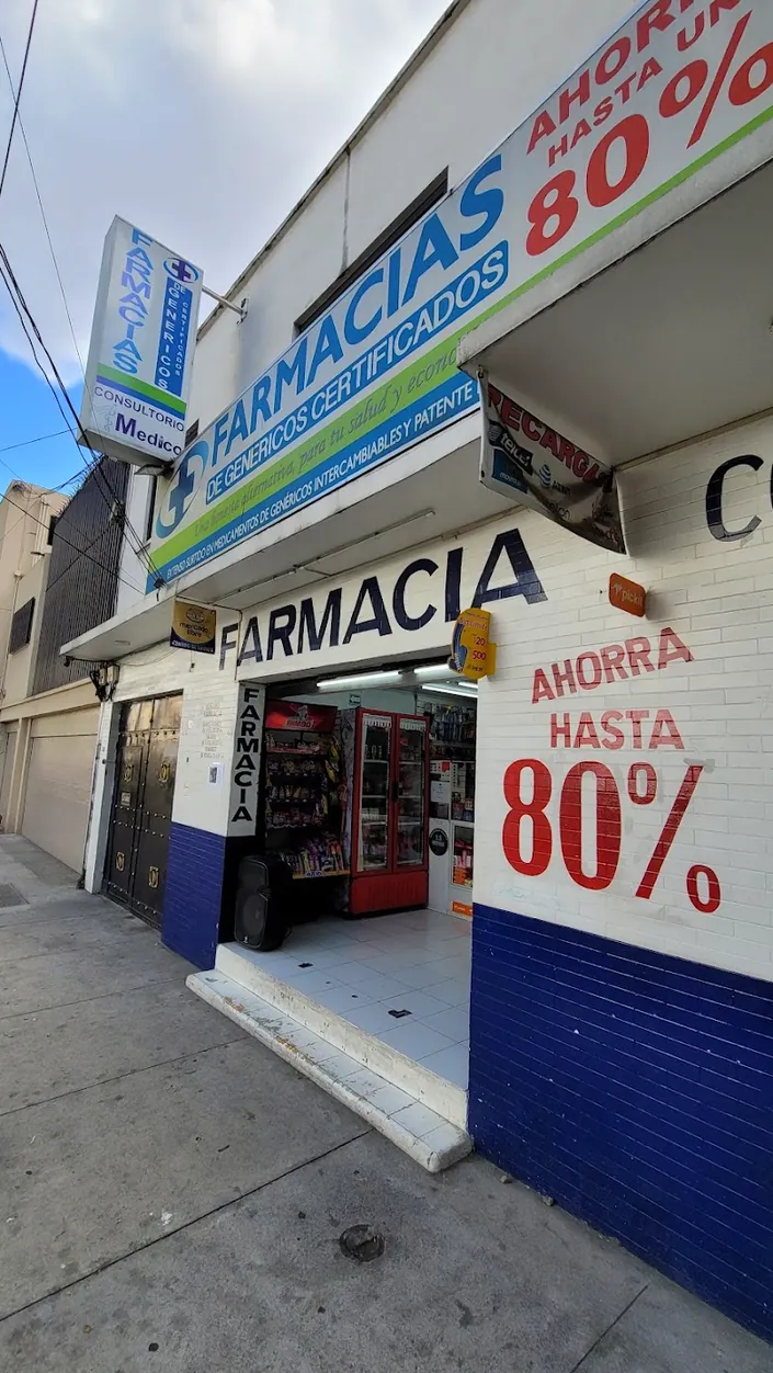 FARMACIAS DE GENERICOS CERTIFICADOS, CONSULTORIO MEDICO